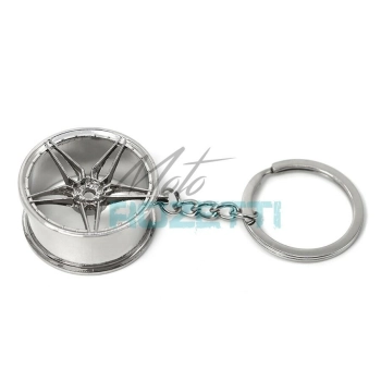 Brelok felga 2pc chrom