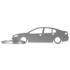 Brelok Renault Laguna MK3 sedan stal nierdzewna