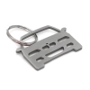 Brelok BMW seria 3 E46 front stal nierdzewna