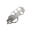 Brelok Jeep Wrangler JL 5d stal nierdzewna