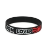Opaska silikonowa z nadrukiem na rękę JDM Lover  Czarna