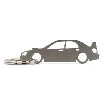 Brelok Subaru Impreza WRX STI GD stal nierdzewna