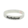 Opaska silikonowa z nadrukiem na rękę Got Boost Turbolover Biała