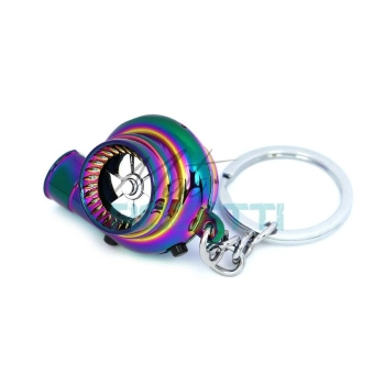 Brelok turbina z dźwiękiem LED Neochrom