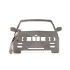 Brelok BMW seria 3 E30 front stal nierdzewna