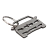 Brelok BMW seria 3 E90 front stal nierdzewna