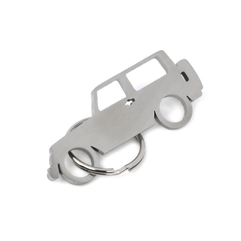 Brelok Jeep Wrangler JK 3d stal nierdzewna