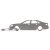 Brelok Audi A8 D4 stal nierdzewna
