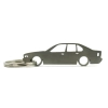Brelok BMW seria 5 E34 sedan stal nierdzewna