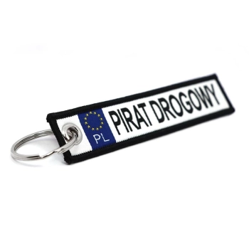Zawieszka do kluczy samochodowych Pirat Drogowy