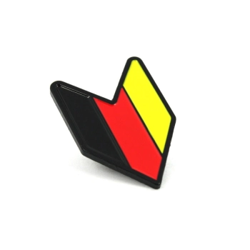 Pin, przypinka flaga JDM german wakaba