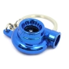 Brelok turbina Niebieski Chrom