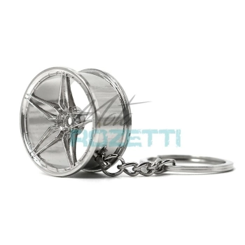 Brelok felga 2pc chrom