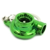 Brelok turbina Zielony Chrom