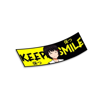 Naklejka Slap Keep Smile