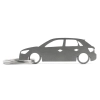 Brelok Audi A1 5d stal nierdzewna