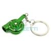 Brelok turbina Zielony Chrom