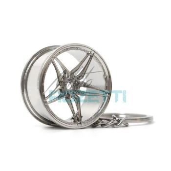 Brelok felga 2pc chrom