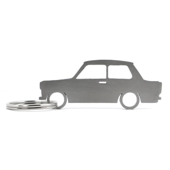 Brelok Trabant stal nierdzewna