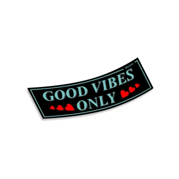 Naklejka Slap Good Vibes Only