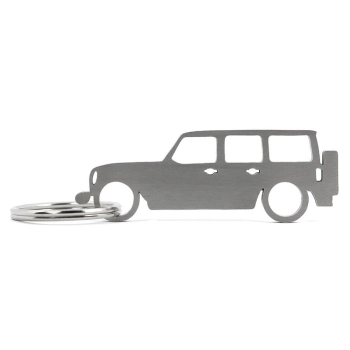 Brelok Jeep Wrangler JL 5d stal nierdzewna