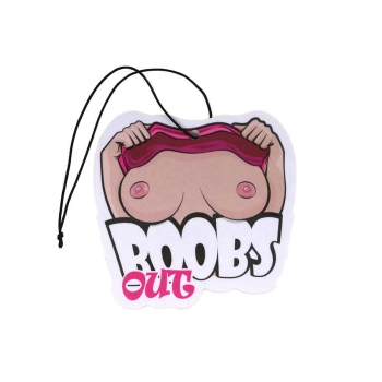 Zawieszka zapachowa do samochodu Boobs Out