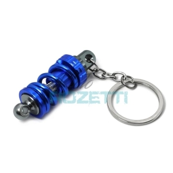 Brelok amortyzator monoshock niebieski