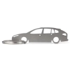Brelok Renault Laguna MK3 kombi stal nierdzewna