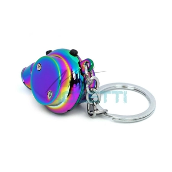 Brelok turbina z dźwiękiem LED Neochrom