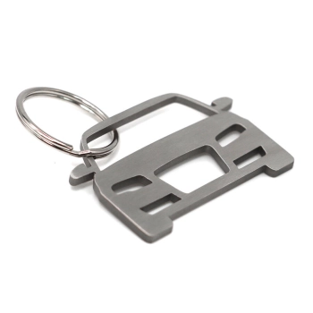 Brelok Audi A4 B7 front stal nierdzewna