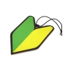 Zawieszka zapachowa do samochodu JDM Leaf Wakaba