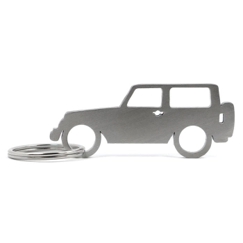 Brelok Jeep Wrangler JK 3d stal nierdzewna