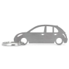 Brelok Nissan Micra K12 5d stal nierdzewna