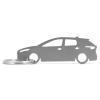 Brelok Nissan Qashqai 3 gen stal nierdzewna