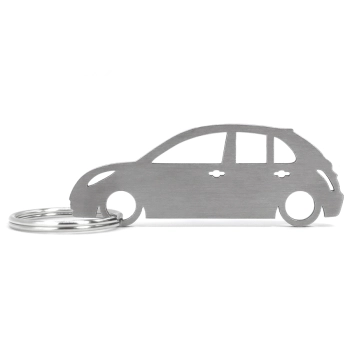 Brelok Nissan Micra K12 5d stal nierdzewna