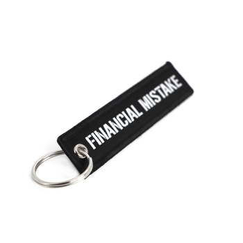 Zawieszka do kluczy samochodowych Financial Mistake